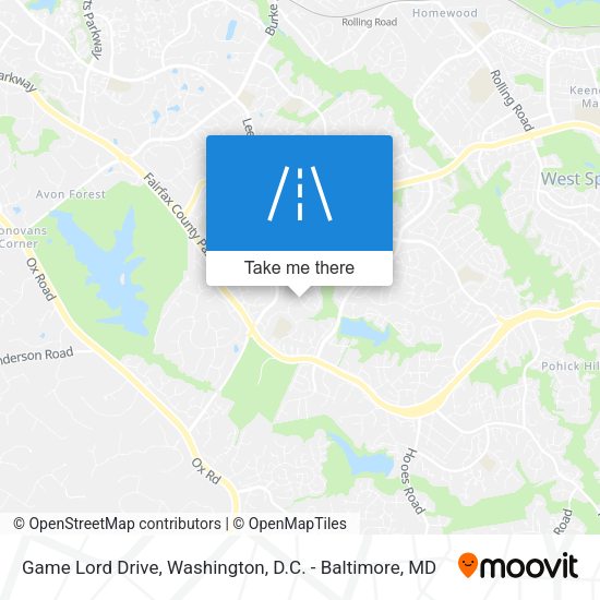 Game Lord Drive map