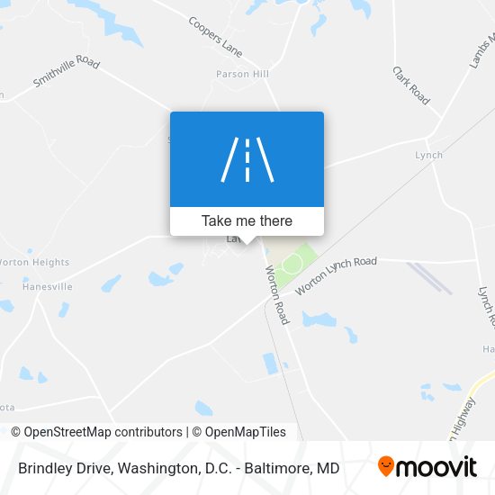 Mapa de Brindley Drive