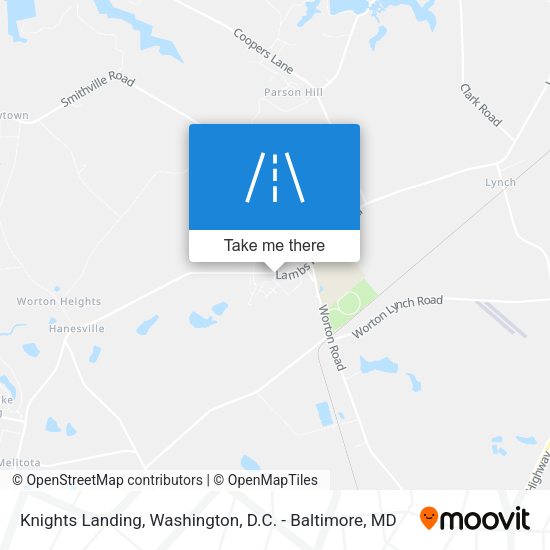 Knights Landing map