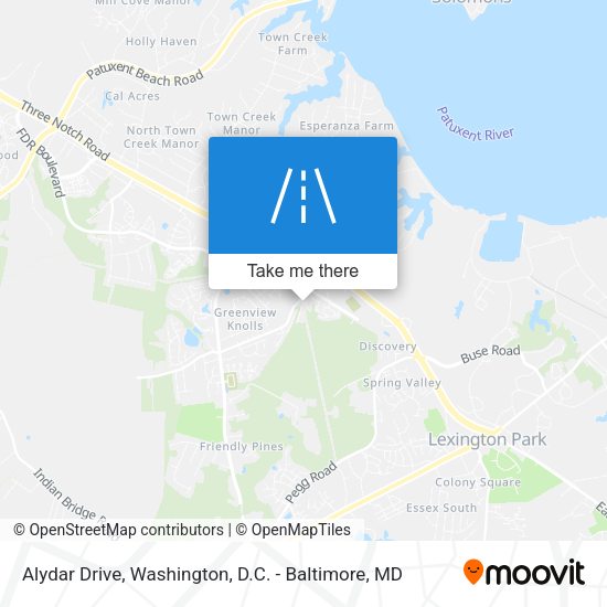 Mapa de Alydar Drive