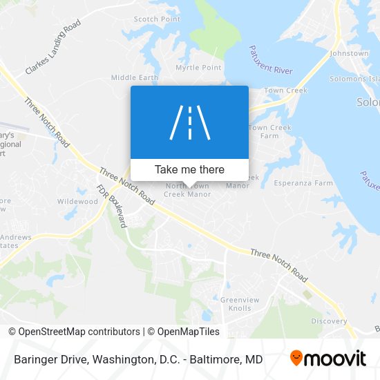 Mapa de Baringer Drive