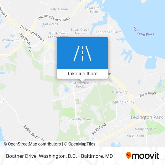 Mapa de Boatner Drive