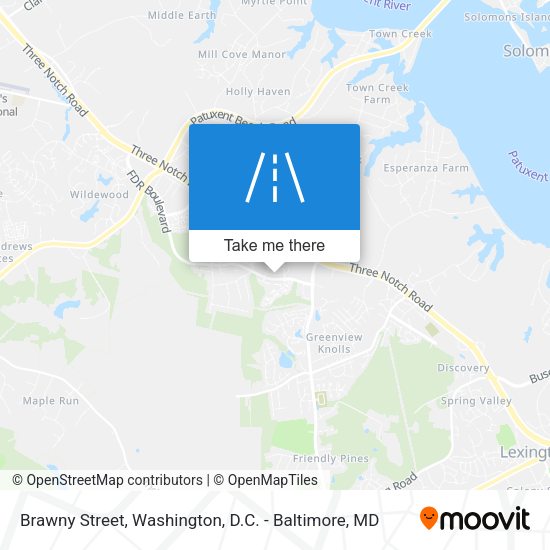 Brawny Street map