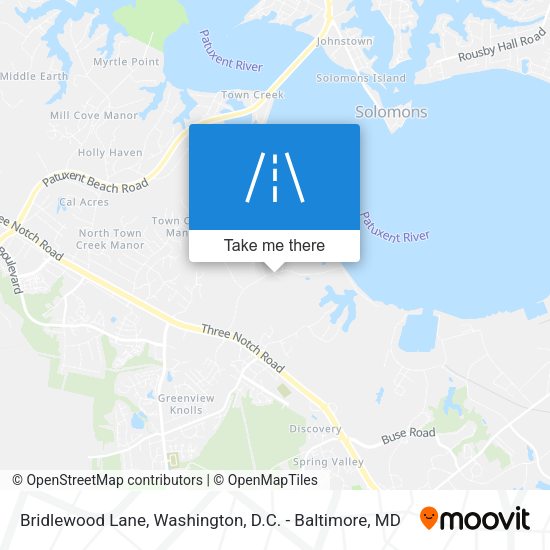 Mapa de Bridlewood Lane