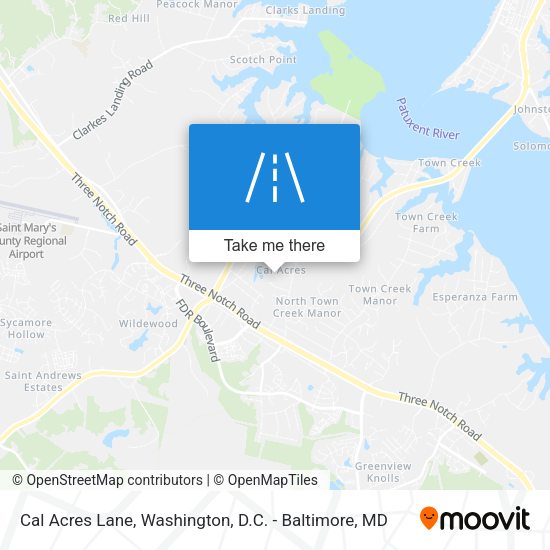 Mapa de Cal Acres Lane