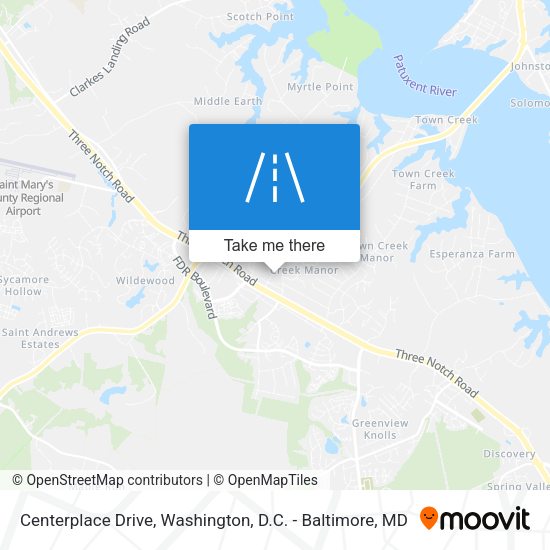 Centerplace Drive map