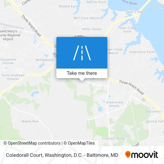 Coledorall Court map