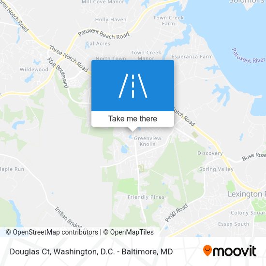 Douglas Ct map