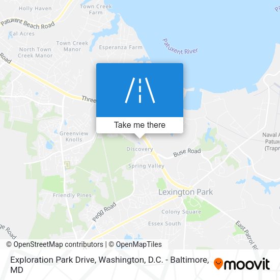 Mapa de Exploration Park Drive