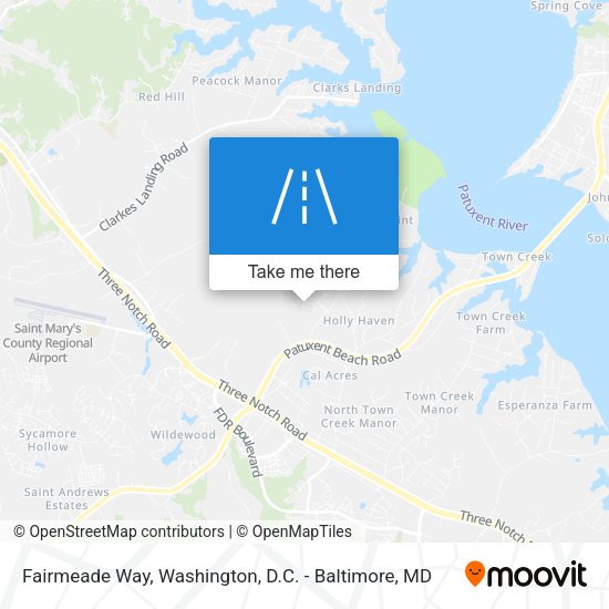 Mapa de Fairmeade Way