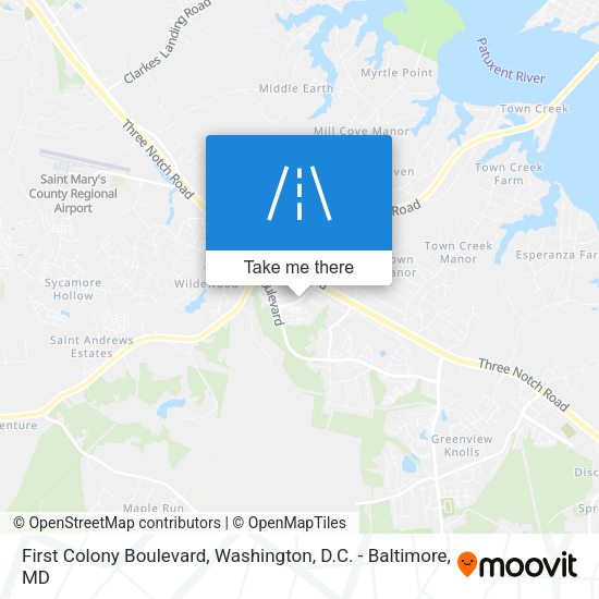 First Colony Boulevard map
