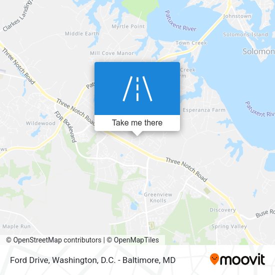 Ford Drive map