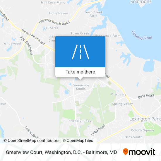 Greenview Court map