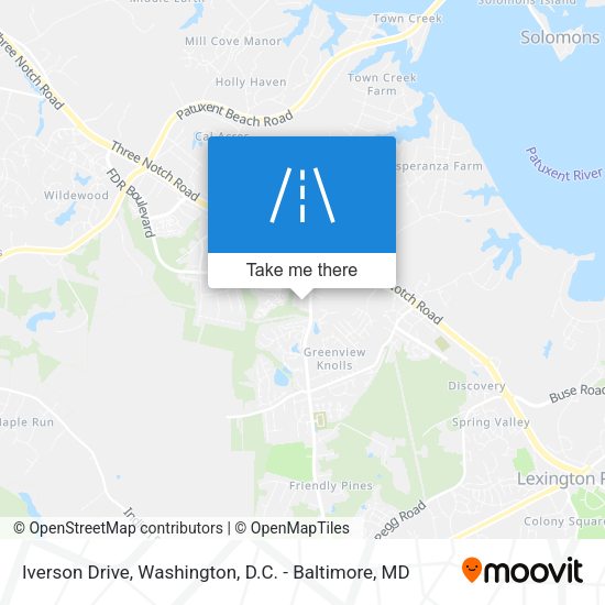 Mapa de Iverson Drive