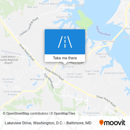 Mapa de Lakeview Drive