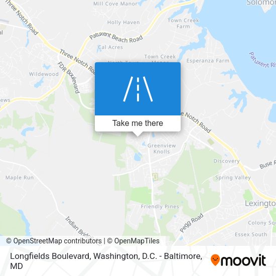 Mapa de Longfields Boulevard