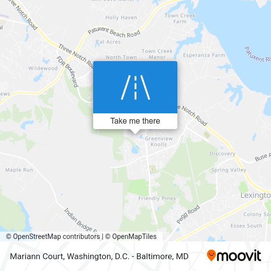 Mariann Court map