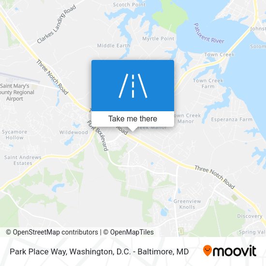 Park Place Way map