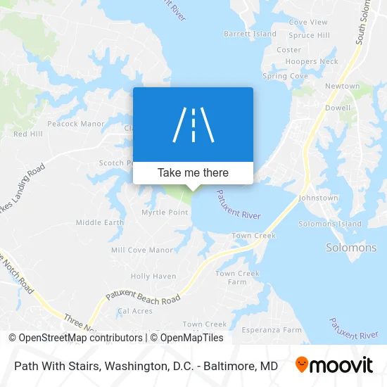 Path With Stairs map