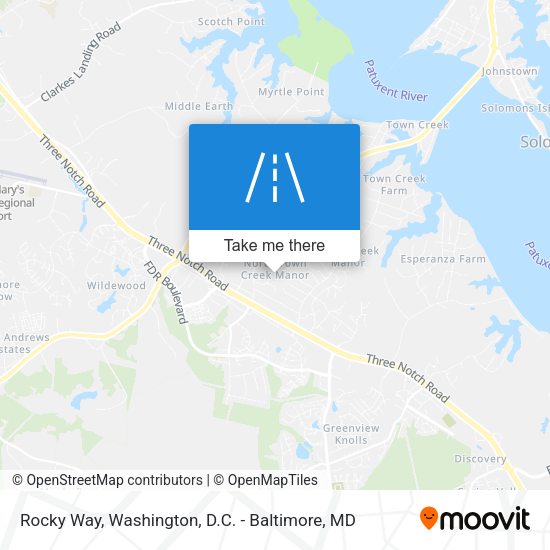 Rocky Way map