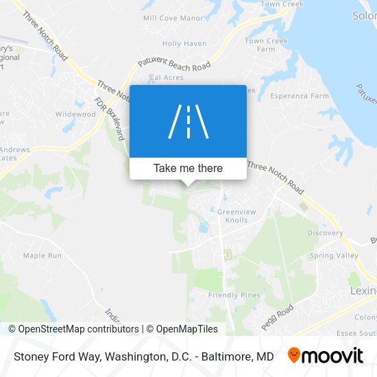 Mapa de Stoney Ford Way