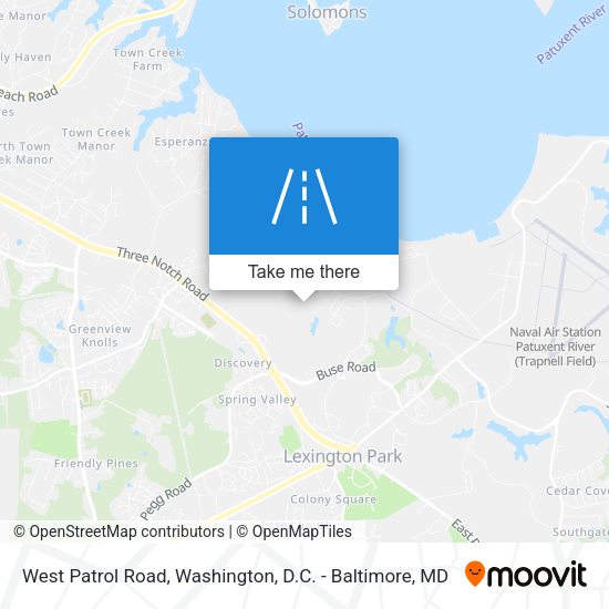 Mapa de West Patrol Road