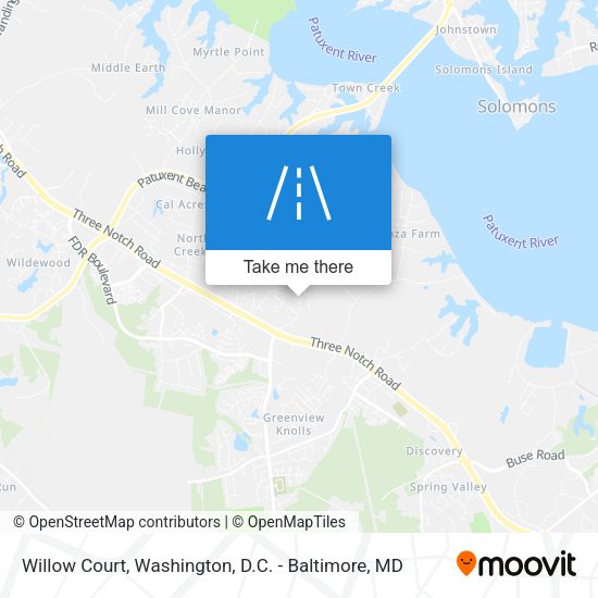 Willow Court map
