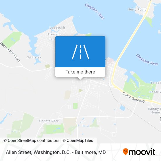 Allen Street map