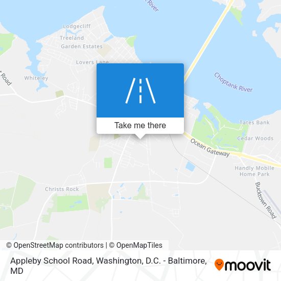 Appleby School Road map