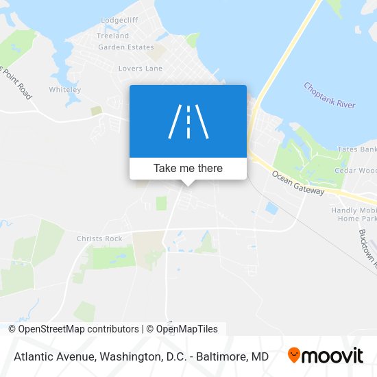 Atlantic Avenue map