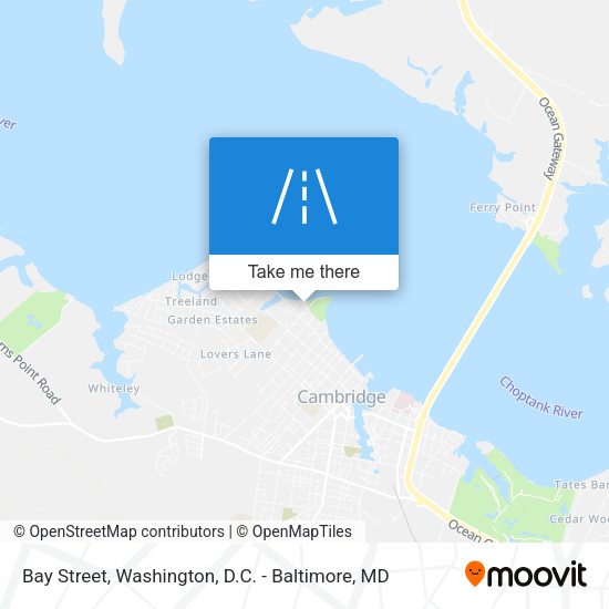 Bay Street map