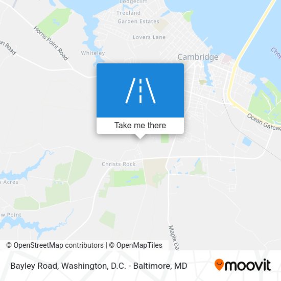 Bayley Road map
