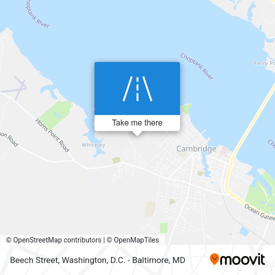 Beech Street map