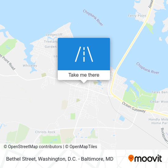 Bethel Street map