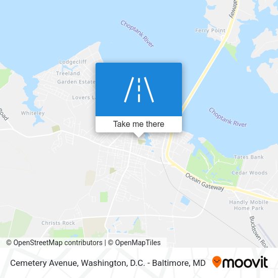 Mapa de Cemetery Avenue