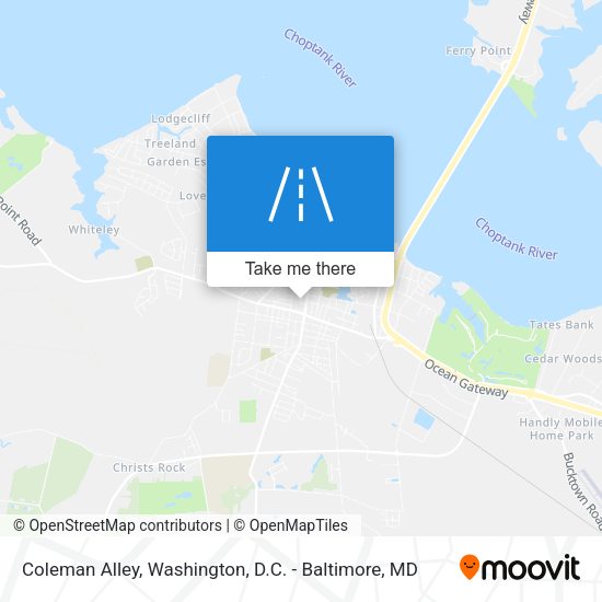 Mapa de Coleman Alley
