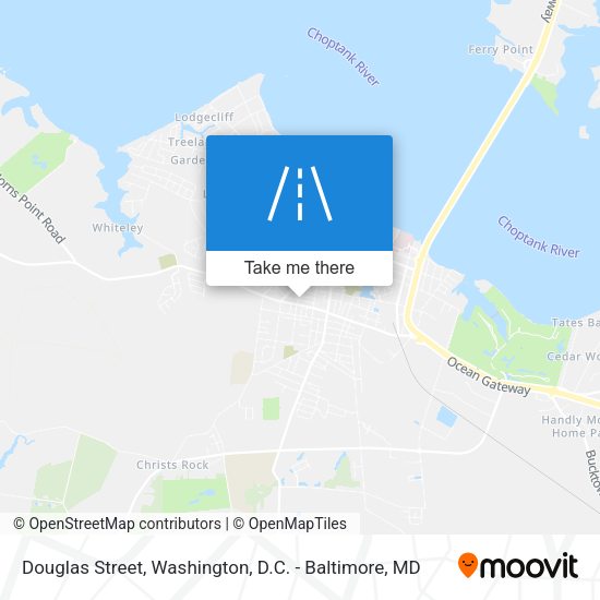 Douglas Street map