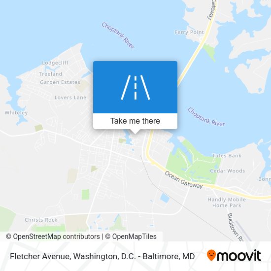 Fletcher Avenue map