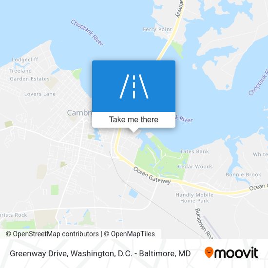Mapa de Greenway Drive