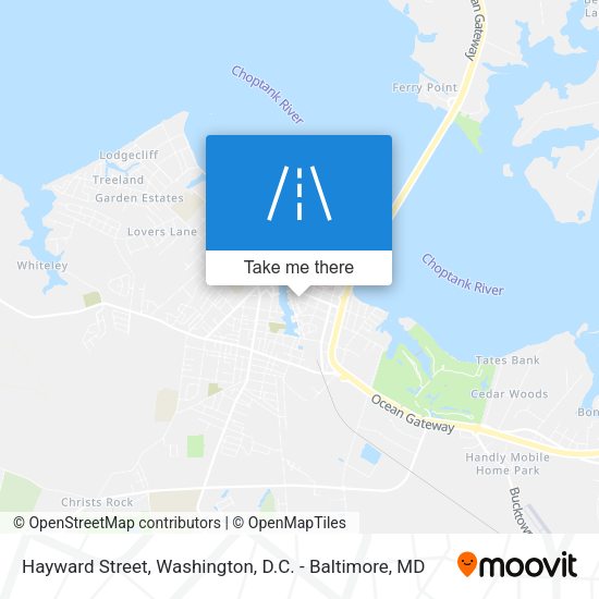 Mapa de Hayward Street