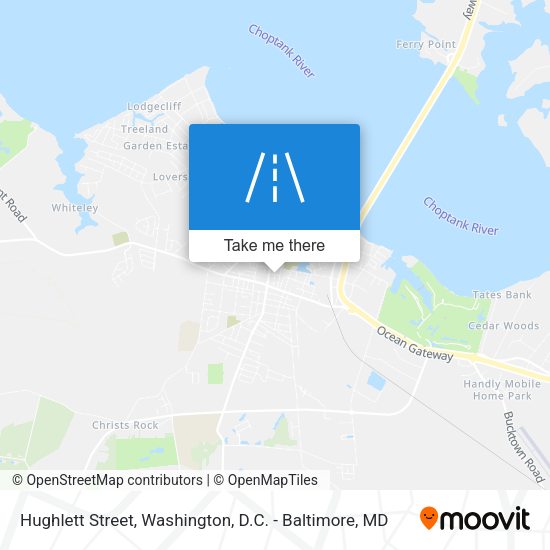 Mapa de Hughlett Street