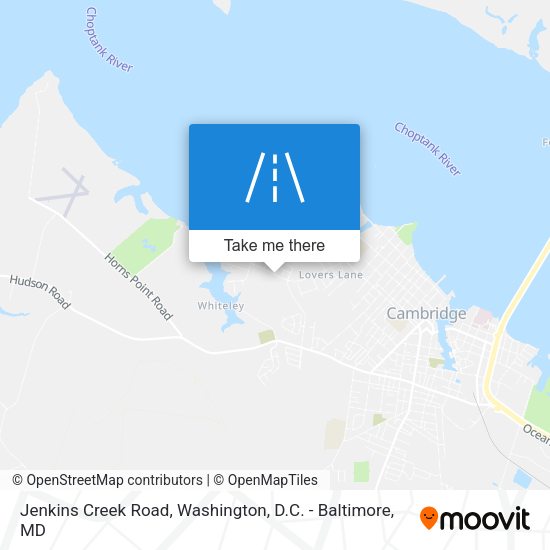 Mapa de Jenkins Creek Road