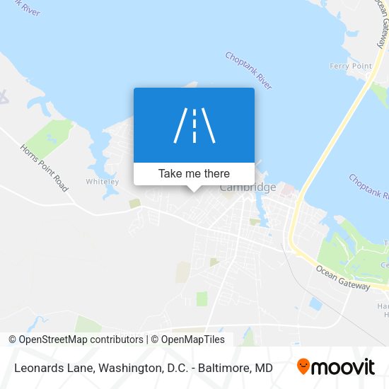 Leonards Lane map