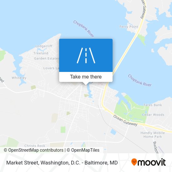 Market Street map