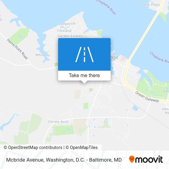 Mcbride Avenue map