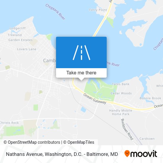 Nathans Avenue map