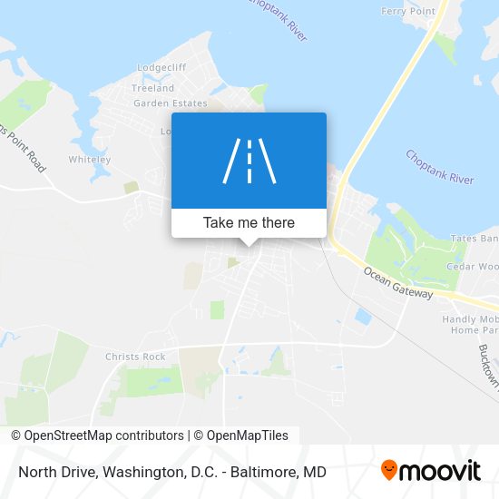 North Drive map