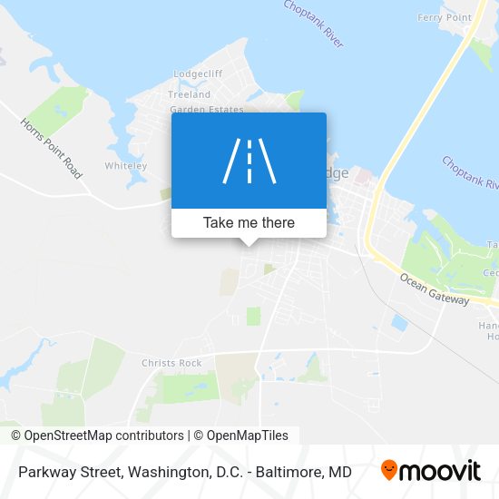 Parkway Street map