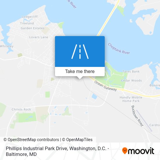 Phillips Industrial Park Drive map