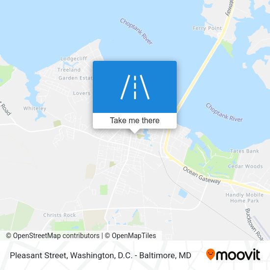 Mapa de Pleasant Street
